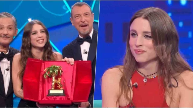 Angelina Mango, ritrovata la custodia del premio di Sanremo