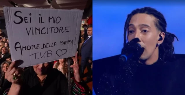 La madre di Ghali fa il tifo per il figlio a Sanremo 2024