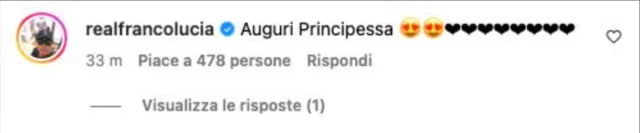 Il commento del papaÌ di Fedez al post di Chiara Ferragni