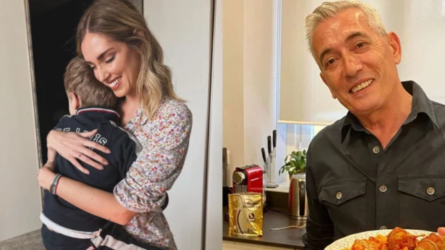 padre fedez commenta foto chiara ferragni compleanno leone