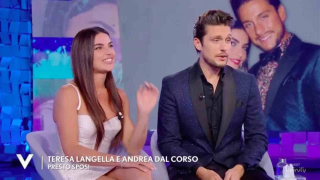 Teresa Langella e Andrea Dal Corso rivelano la data del loro matrimonio