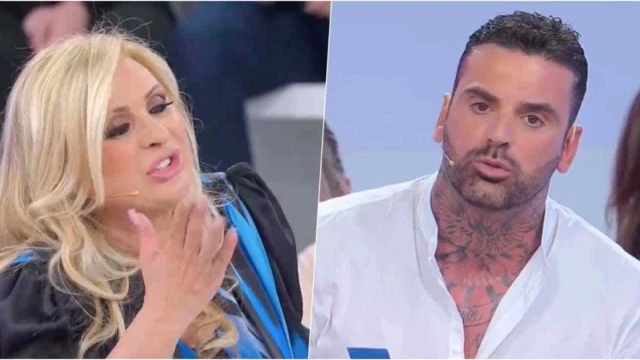 Uomini e Donne, violenta lite tra Tina e Mario: 