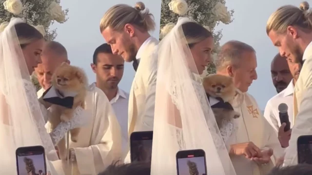 Diletta Leotta, il suo cane ha portato le fedi al matrimonio