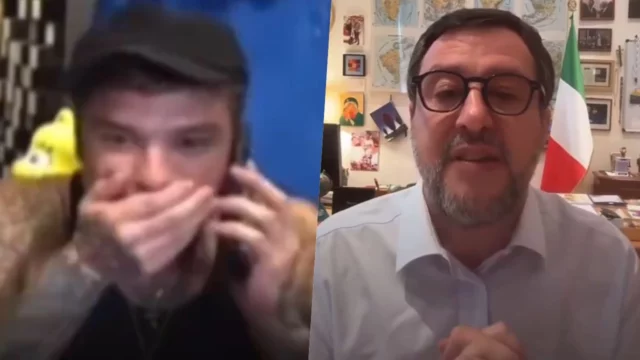 Fedez fa uno scherzo telefonico a Matteo Salvini: lui replica con un video
