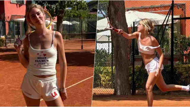 Chiara Ferragni a lezione di tennis! L'influencer condivide qualche (spassoso) scatto dal campo - FOTO