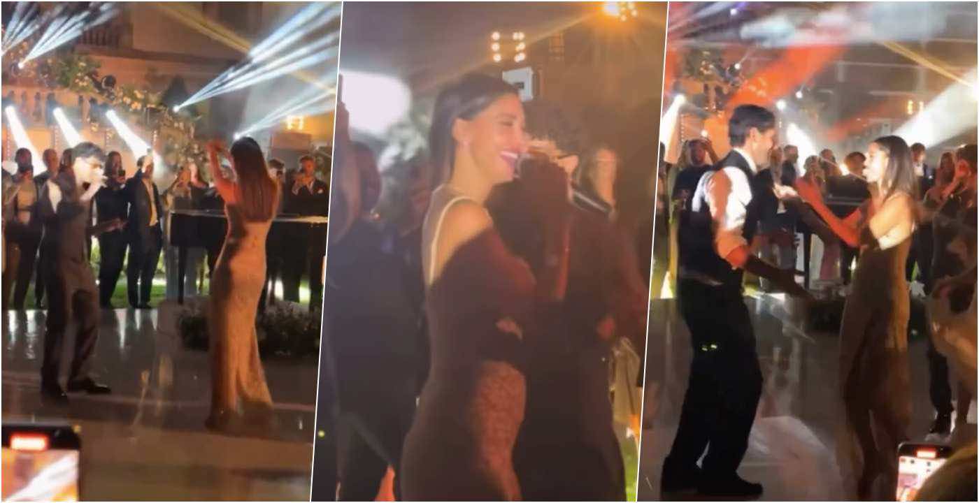 È Belen show alle nozze di Cecilia e Ignazio, che canta Ses*o e Samba con Tony Effe (VIDEO)