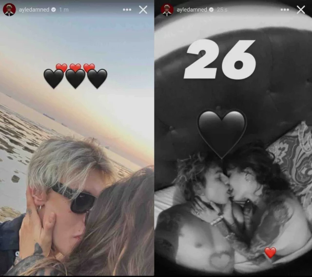 Le storie Instagram di Ayle di Amici 23