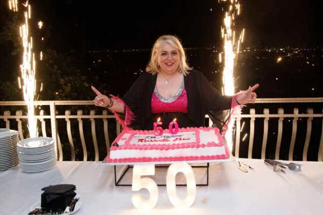 Rossella Erra, gli invitati al suo cinquantesimo compleanno