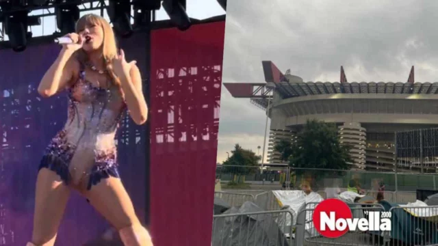 Taylor Swift arriva a San Siro con il The Eras Tour: i fan in fila da giorni