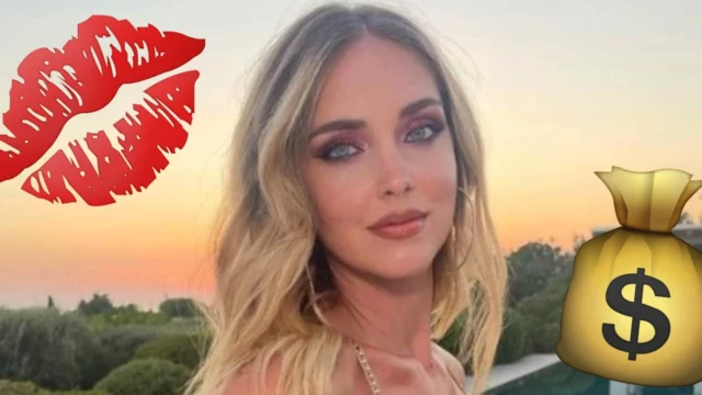 chiara ferragni quanto costa foto bacio uomo fabrizio corona