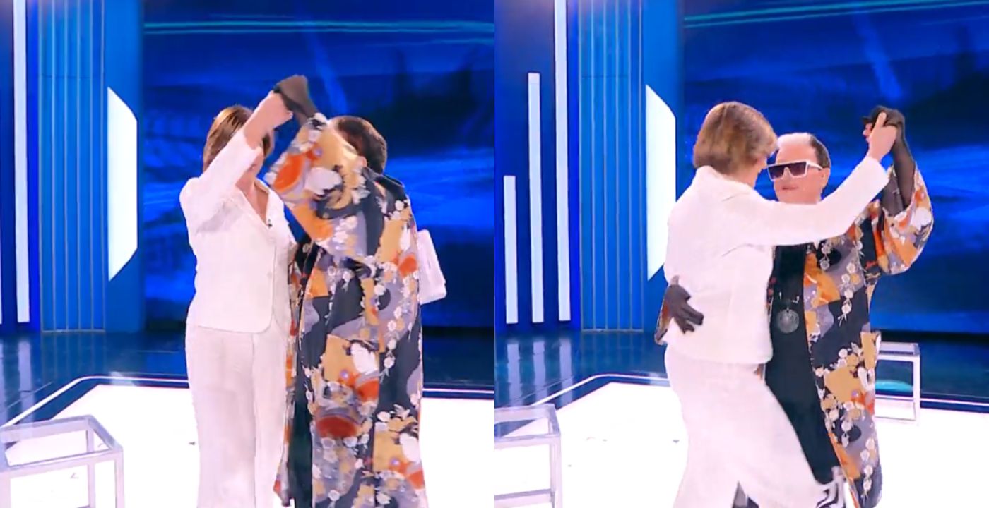 Cristiano Malgioglio è ospite di È sempre carta Bianca e fa ballare persino Bianca Berlinguer (VIDEO)