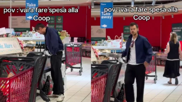 harry styles video spesa supermercato