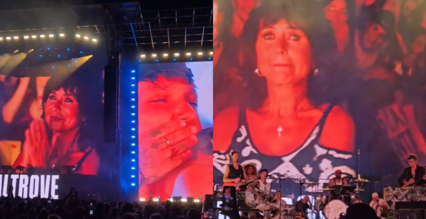 Ultimo canta per la prima volta dal vivo il brano dedicato a sua madre (che è presente nel pubblico) – VIDEO