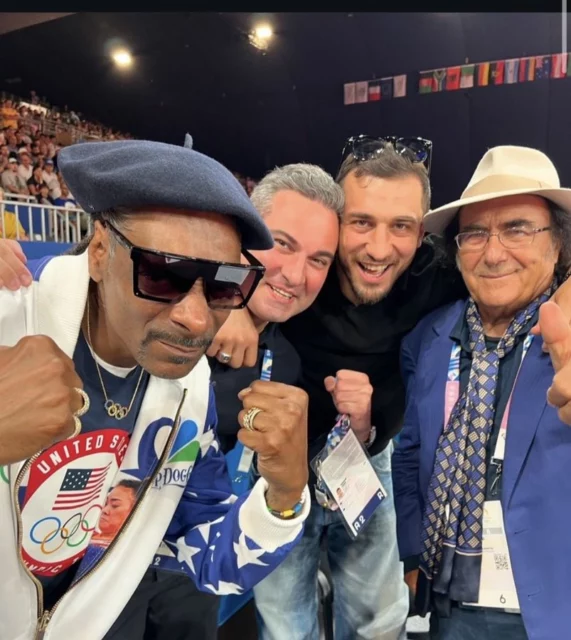 Al Bano insieme a Snoop Dog alle Olimpiadi di Parigi