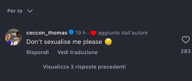 Il commento di Thomas Ceccon