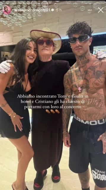 Giulia De Lellis e tony Effe nella prima foto pubblica insieme