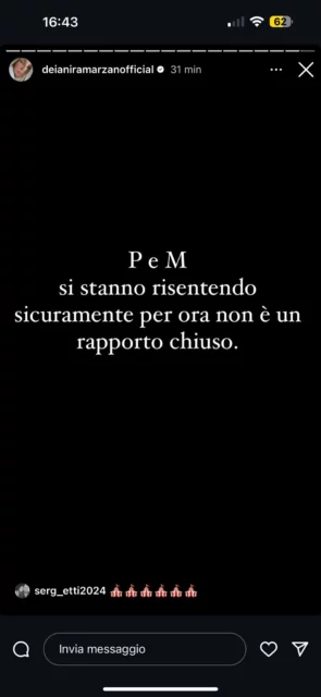 L'indiscrezione su Mirko Brunetti e Perla Vatiero