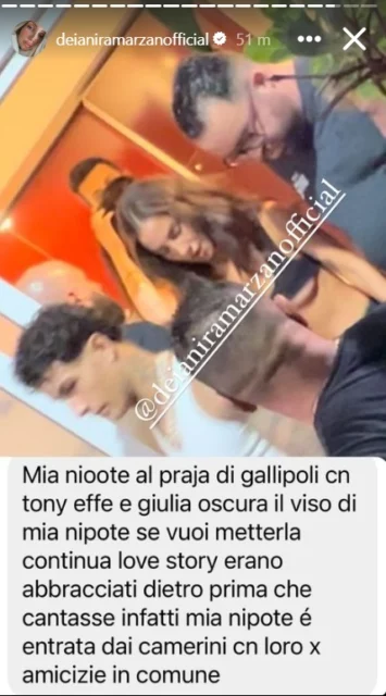 Nuove indiscrezioni su Giulia Stabile e Tony Effe