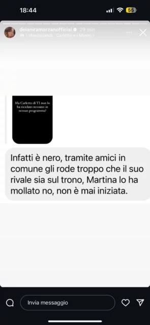 Come avrebbe reagito Carlo Marini al trono di Michele Longobardi