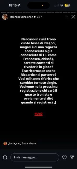 Il rumor su Riccardo Guarnieri a Uomini e Donne