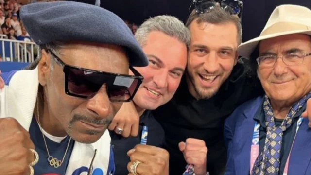 albano incontra snoop dog olimpiadi parigi foto