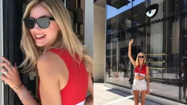 chiara ferragni chiuso negozio milano