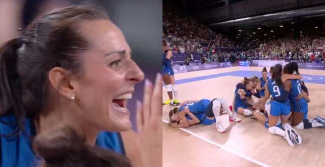 olimpiadi 2024 squadra femminile pallavolo italia vince medaglia d'oro finale