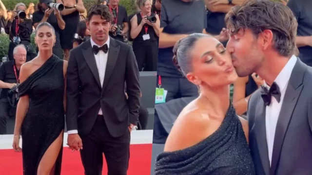 Cecilia Rodriguez e Ignazio Moser infiammano il red carpet di Venezia