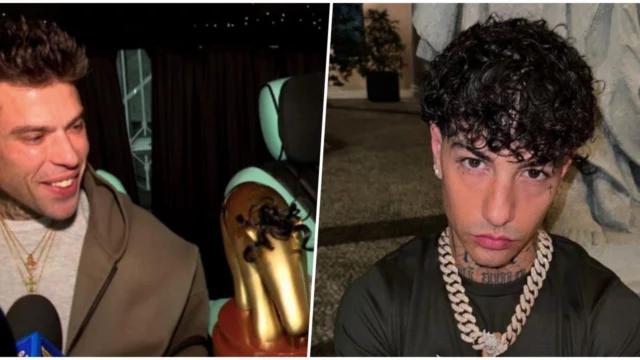 Fedez riceve il 13esimo Tapiro d’oro dopo il dissing con Tony Effe