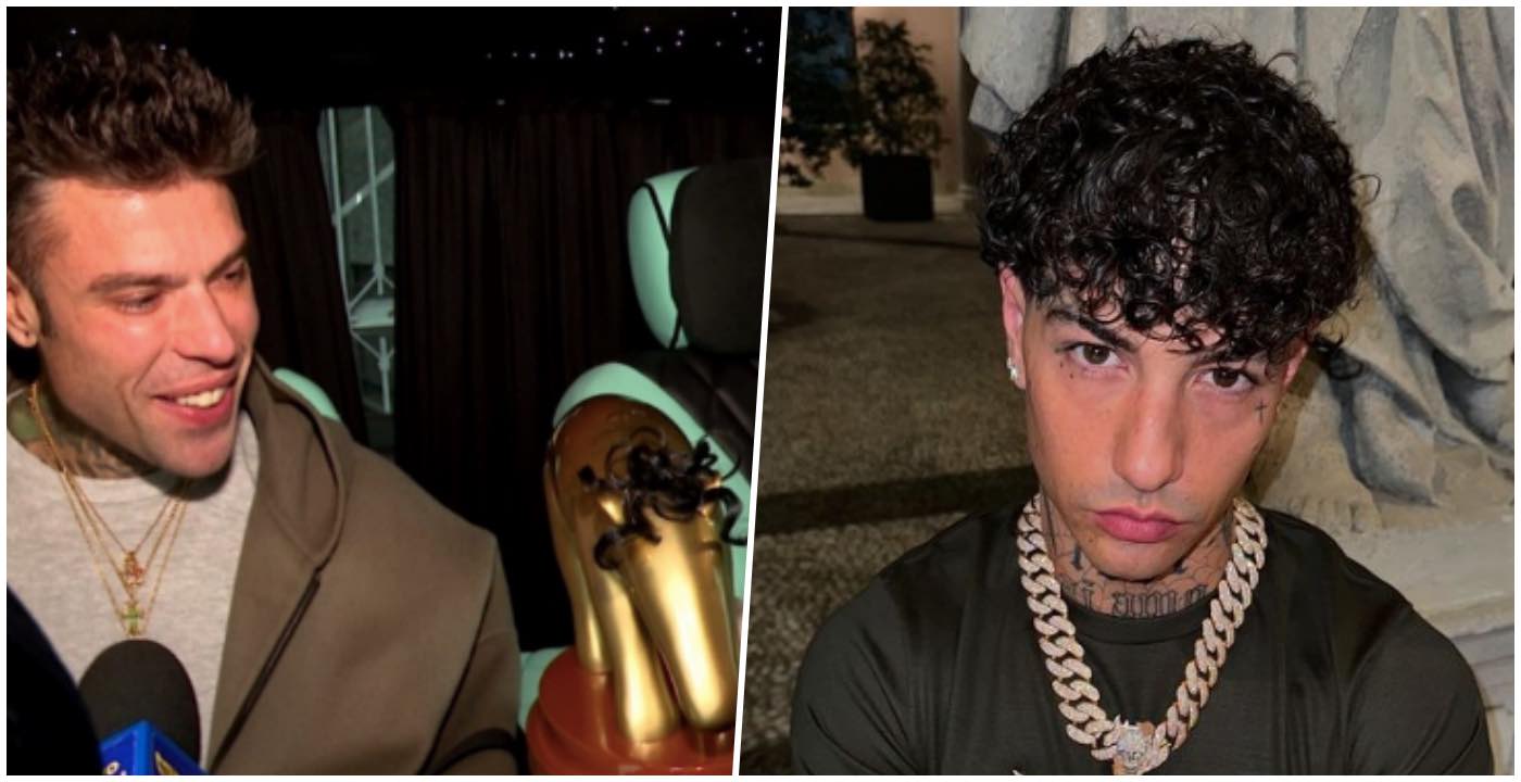 Fedez riceve il 13esimo Tapiro d’oro dopo il dissing con Tony Effe