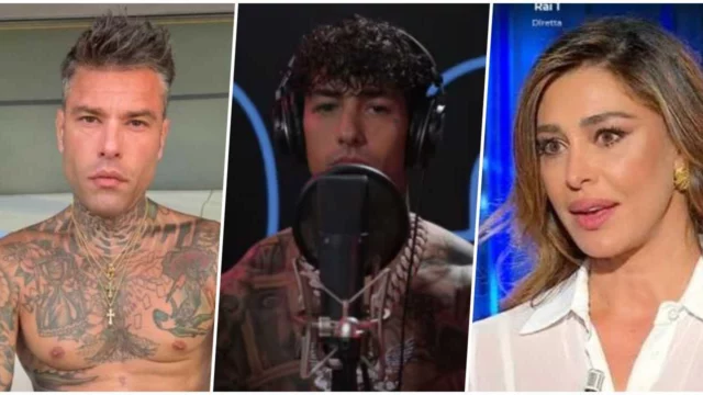 Tony Effe pubblica un dissing contro Fedez, Belen commenta