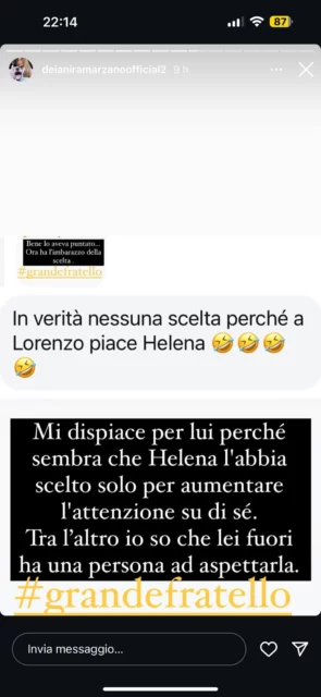 L'indiscrezione sul presunto fidanzato di Helena Prestes