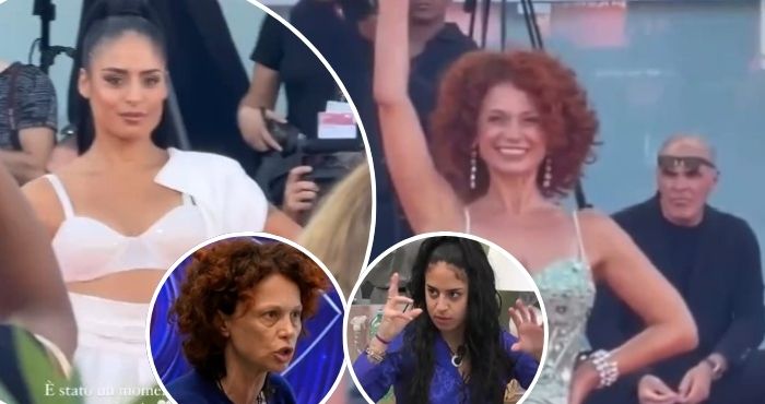 Le ‘nemiche’ Beatrice Luzzi e Perla Vatiero si ritrovano sul red carpet di Venezia 81 nella stessa serata (VIDEO)