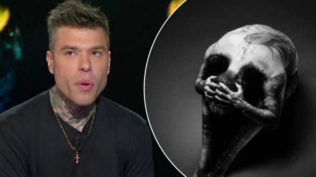 fedez accusato copiare copertina allucinazione collettiva locandina serie tv