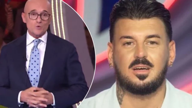 lino giuliano squalifica grande fratello commento alfonso signorini video