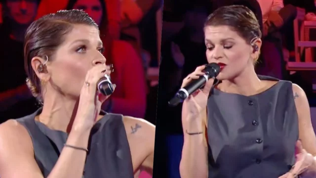 Alessandra Amoroso torna ad Amici e canta il suo nuovo singolo