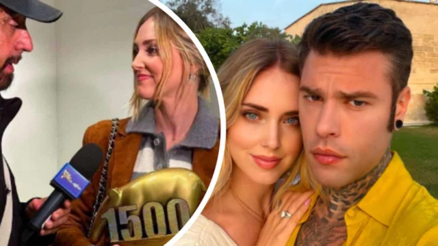 Chiara Ferragni riceve il Tapiro d'oro di Striscia e svela se lei e Fedez erano davvero una 