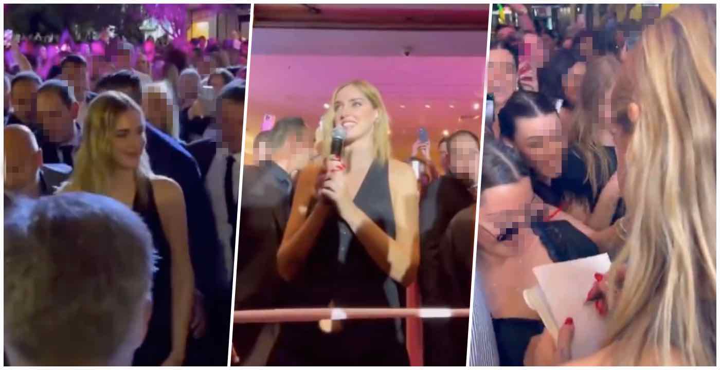 Bagno di folla per Chiara Ferragni in Grecia, dove ha aperto un nuovo negozio (VIDEO)