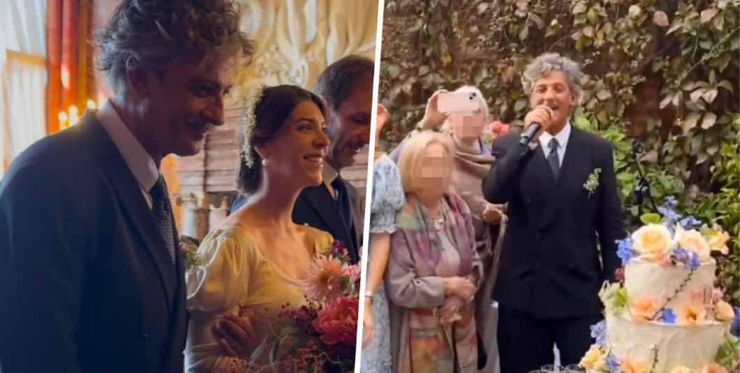 Fiorello accompagna la figlia Olivia all’altare, poi si scatena con un karaoke improvvisato (VIDEO)