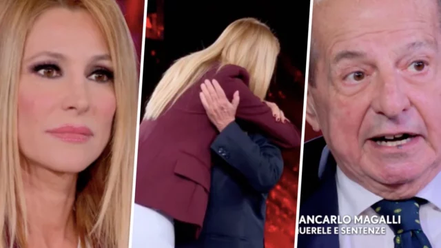 Giancarlo Magalli mette fine allo scontro con Adriana Volpe e si scusa in diretta TV