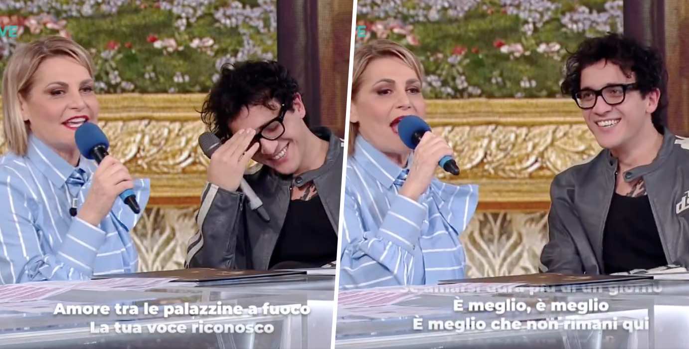 Simona Ventura canta Tango insieme a Tananai (e all’autotune) e non riuscirai a trattenere le risate – VIDEO