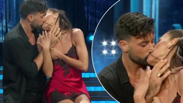 bianca guaccero bacio giovanni pernice