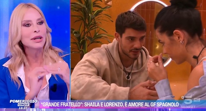 Stefania Orlando si scaglia contro la relazione di Shaila e Lorenzo: “Una recita, non ci crede nessuno” (VIDEO)