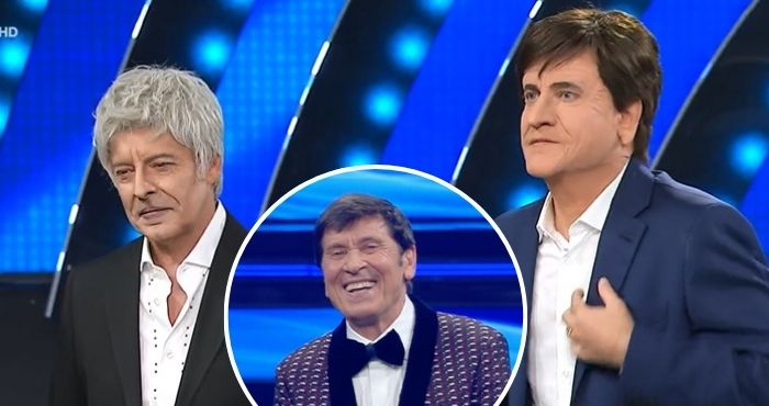 Tale e quale show, esibizione Massimo Bagnato e Luca Laurenti imitano Morandi e Baglioni