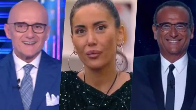 Alfonso Signorini fa una battuta su Jessica e cita Carlo Conti