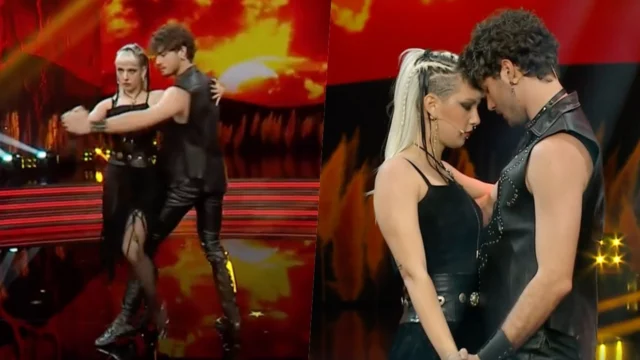 Anna Lou Castoldi e Nikita Perotti ricevono la standing ovation a Ballando con le Stelle