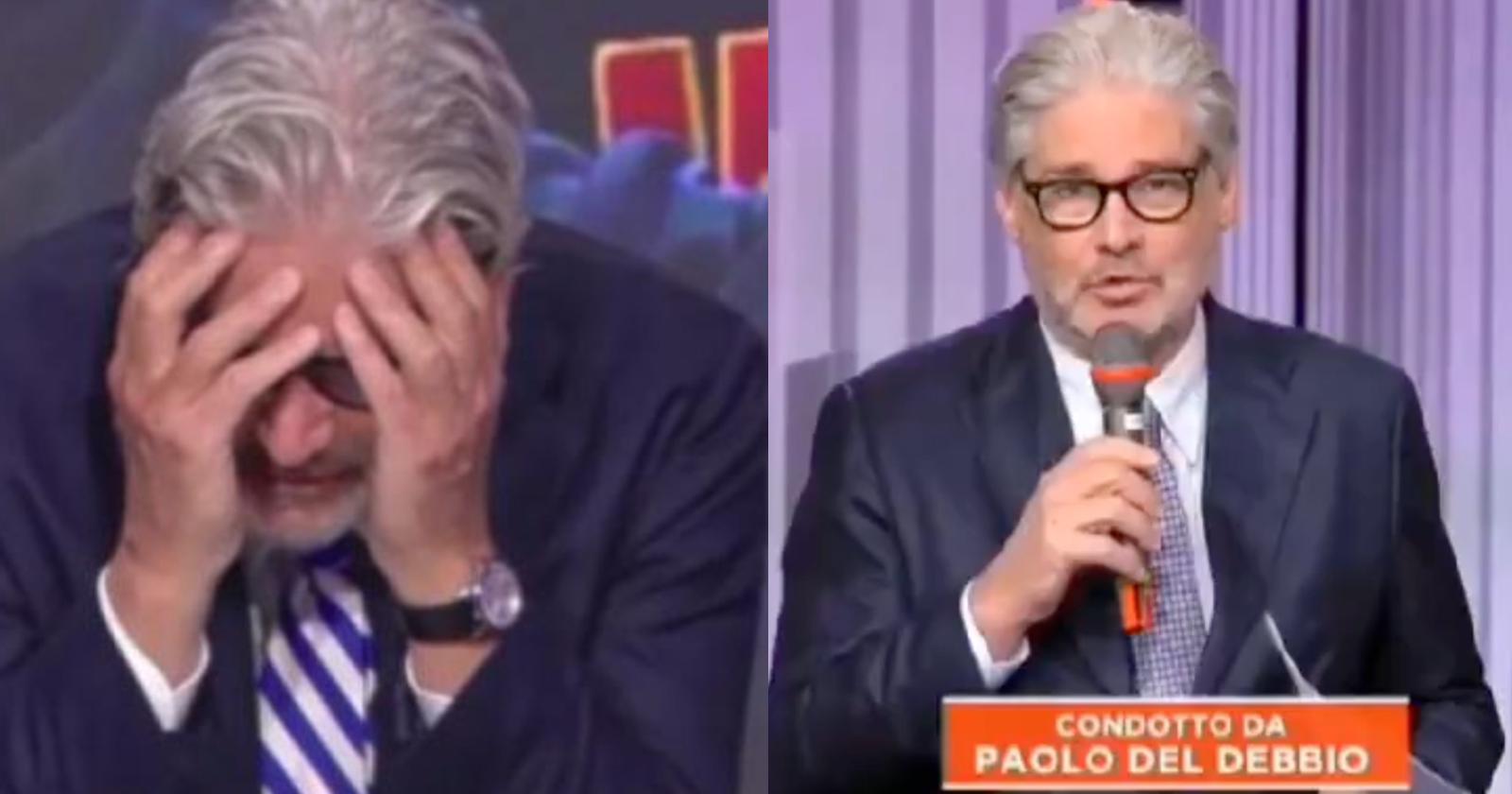 Paolo Del Debbio smentisce di aver bestemmiato in diretta a Dritto e Rovescio