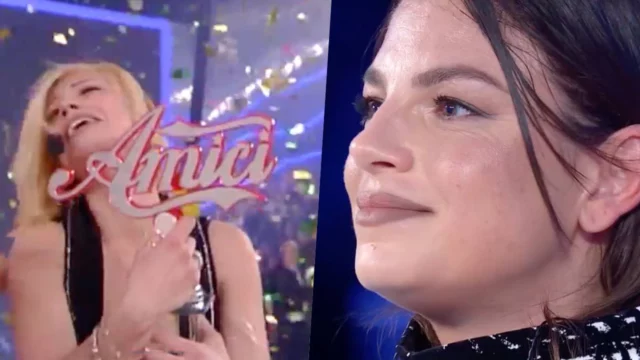 Emma rivede il momento della vittoria ad Amici e si emoziona