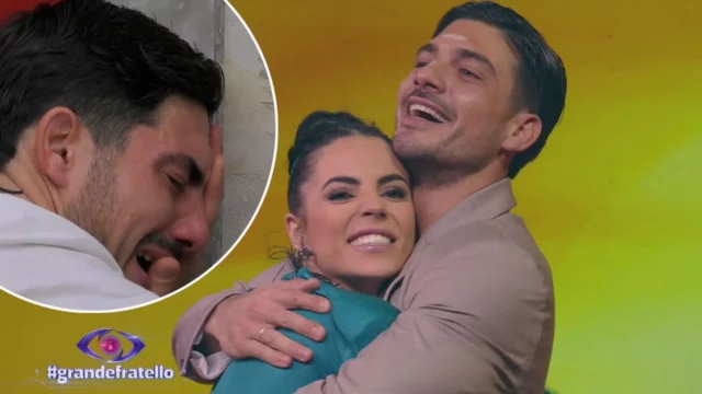 Shaila Gatta e Lorenzo in lacrime dopo essere stati divisi dal GF