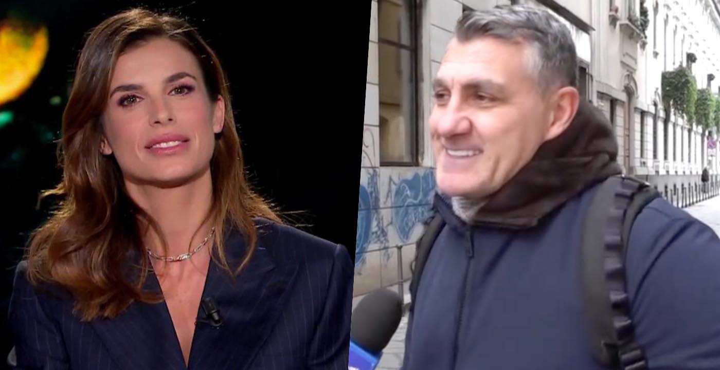 Christian Vieri replica alle parole di Elisabetta Canalis a Belve